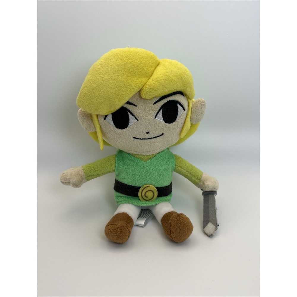 2014 Legend of Zelda Wind Waker Toon Link Plush 8" Little Buddy San-Ei‎ Nintendo